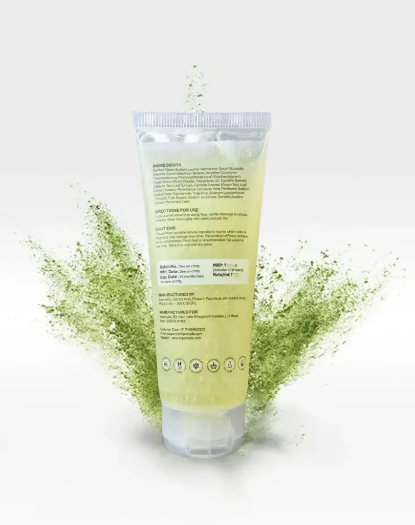 Bare Matcha Cleanse – Face Wash