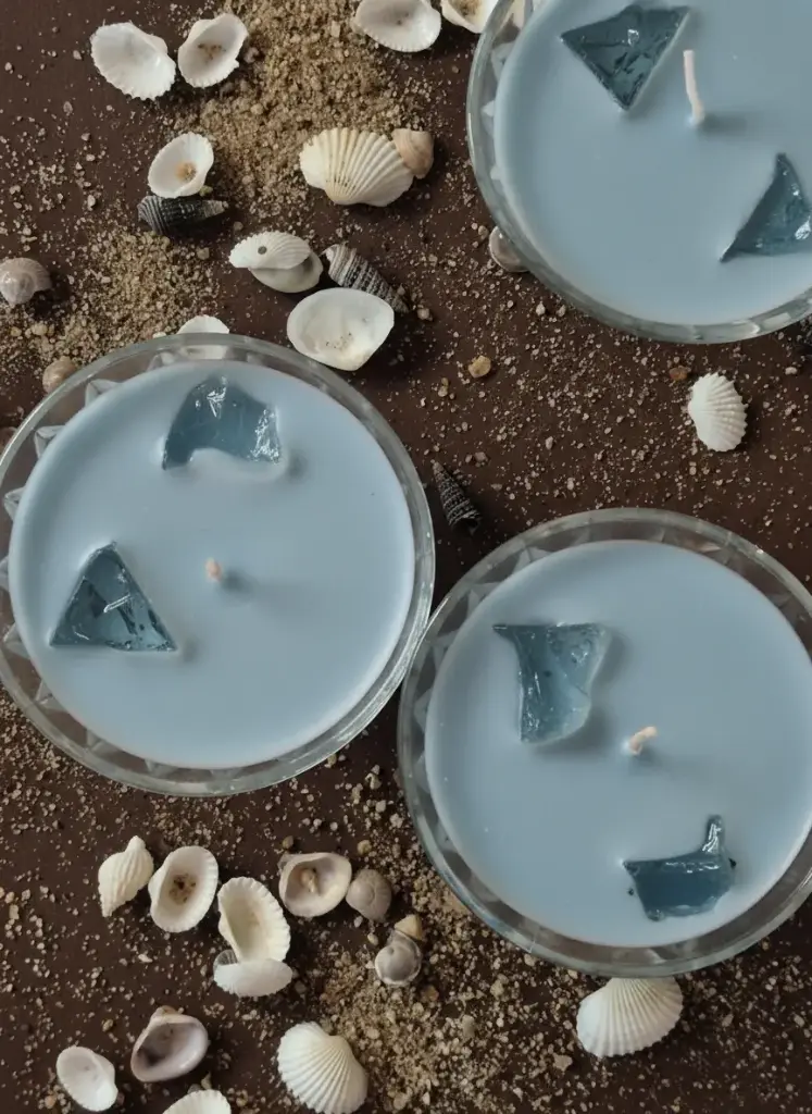 Blue Lagoon - Scented Ocean Breeze Soy Candle