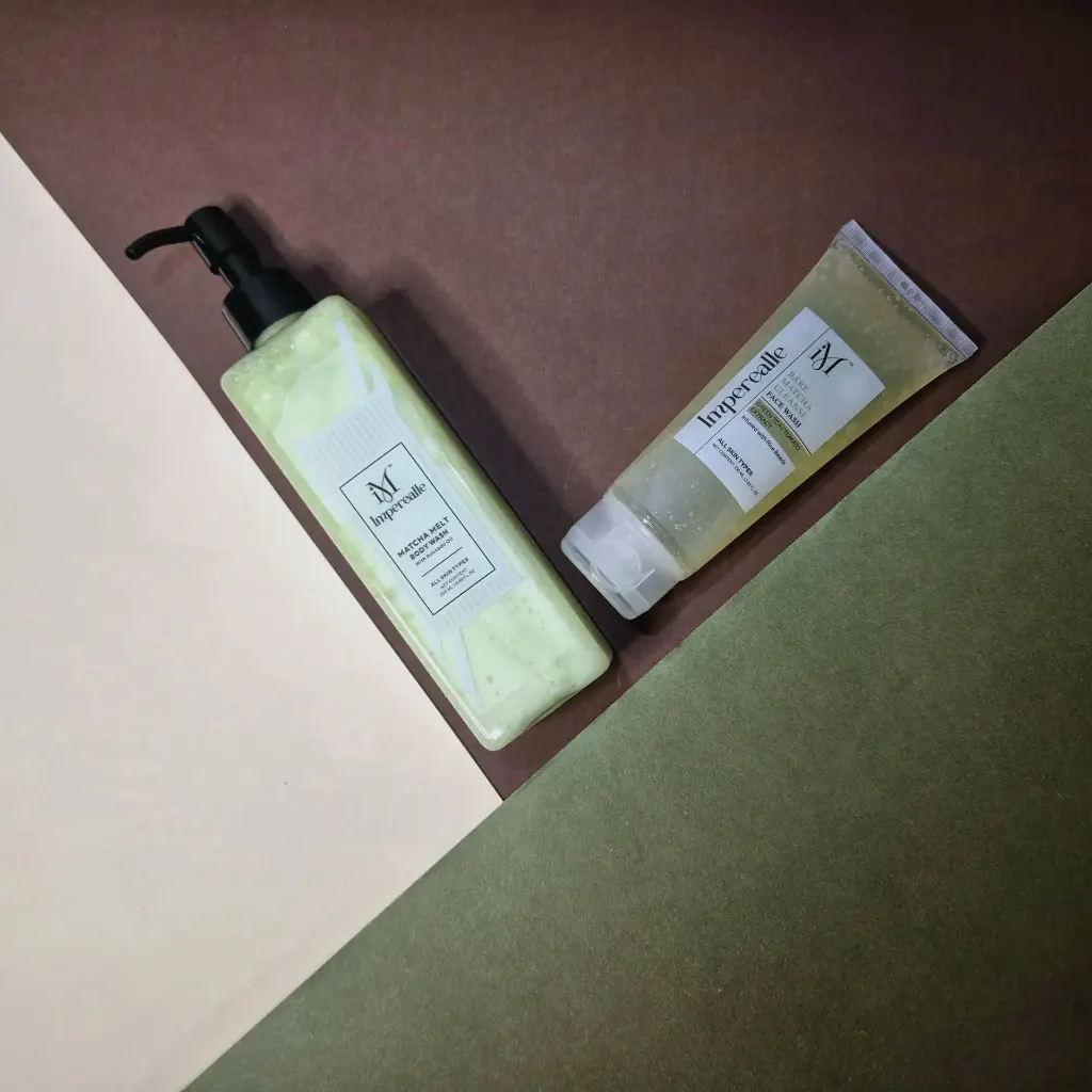 [TIPPS] Matcha Haven Duo (Face wash + Body Wash)